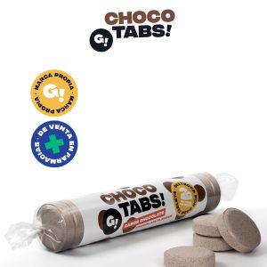 CHOCO TABS! Roll pastillas de glucosa - Chocolate