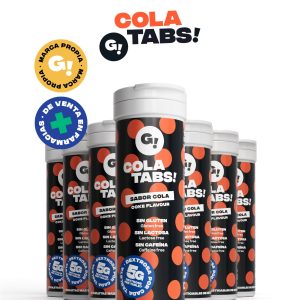 COLA TABS! Pack 12 tubos de pastillas de glucosa - COLA